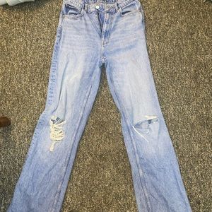 Zara high rise jeans